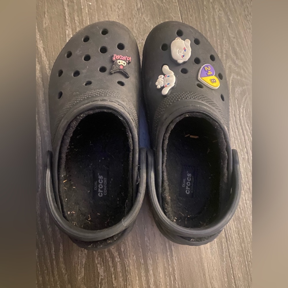 Fleeced crocs
